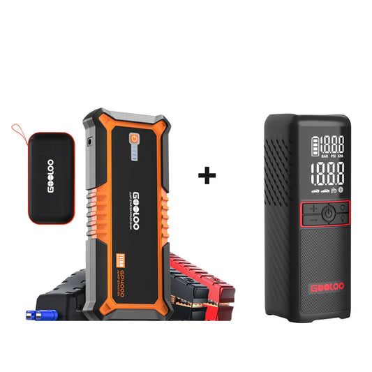 GOOLOO GP4000 Jump Starter with GT160 Tire Inflator