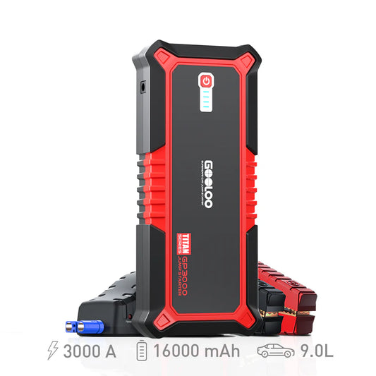 GOOLOO GP3000 Jump Starter with GT160 Tire Inflator